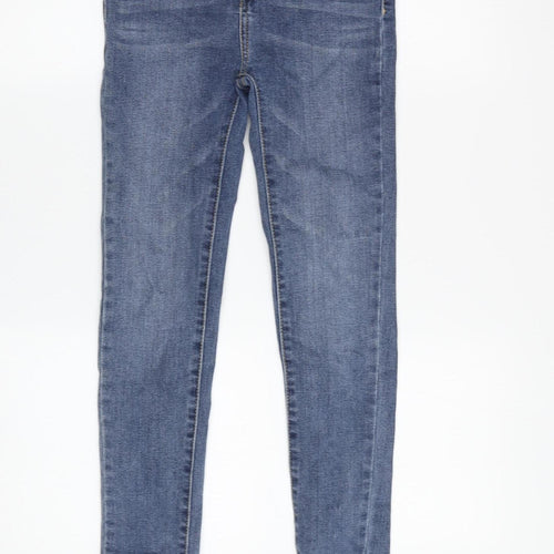 Levi's Girls Blue Skinny High Rise Jeans (8 Years)