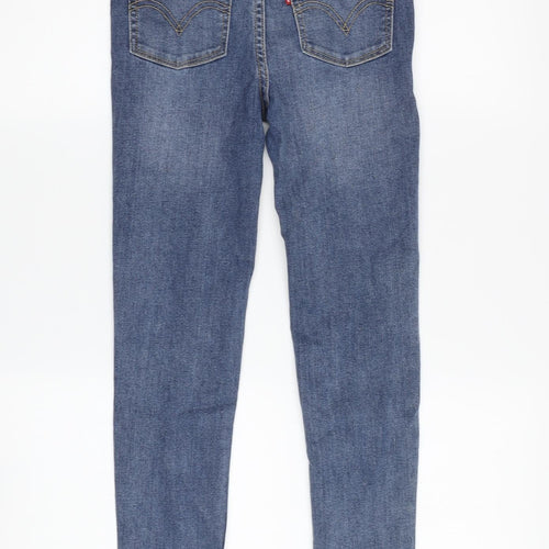 Levi's Girls Blue Skinny High Rise Jeans (8 Years)