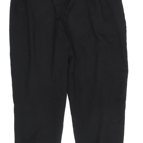 Bershka Men's Black Jogger Trousers Size M