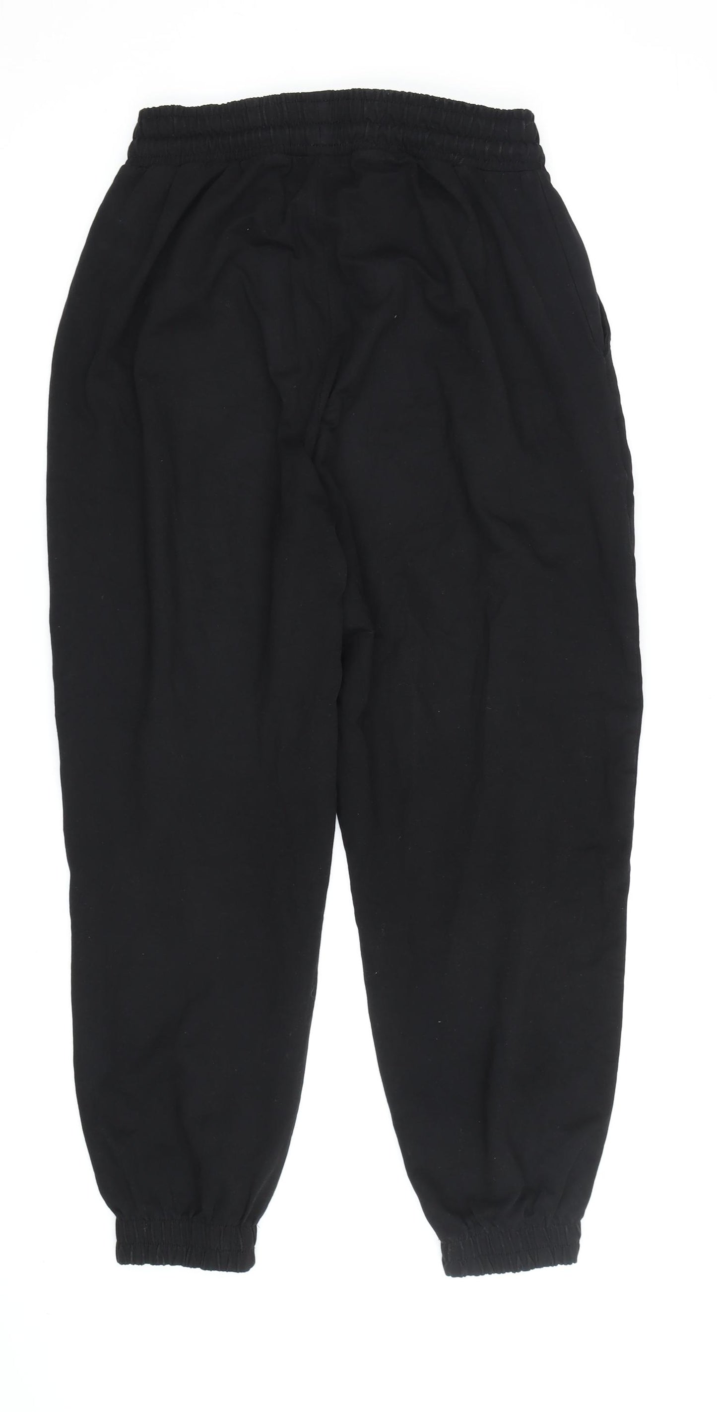 Bershka Men's Black Jogger Trousers Size M