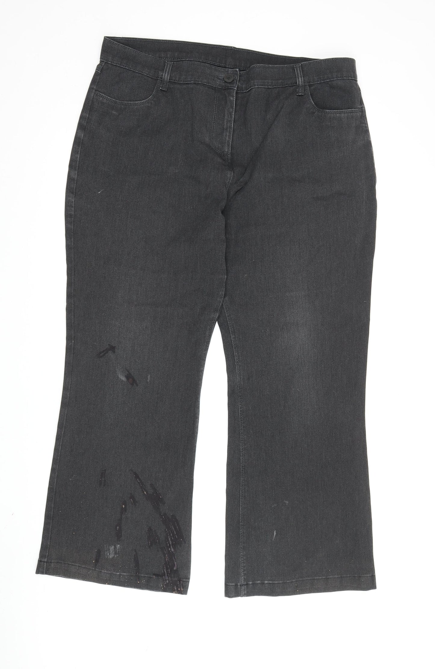 Marks and Spencer Women’s Grey Jeans Size 18