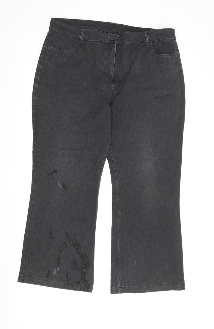 Marks and Spencer Women’s Grey Jeans Size 18
