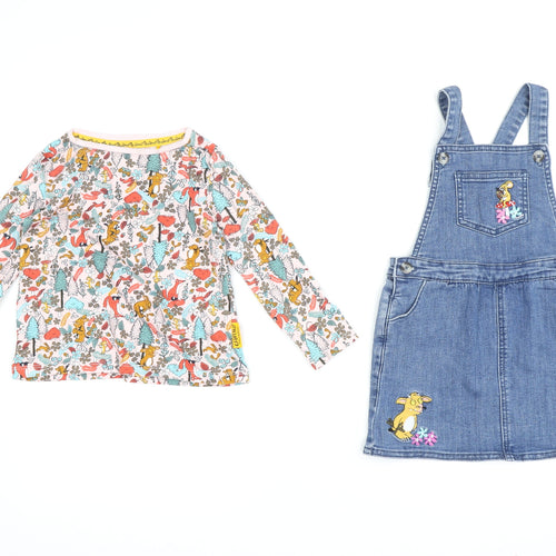 The Gruffalo Girls Dress Set, Multicoloured, 2-3Y, Animals Theme