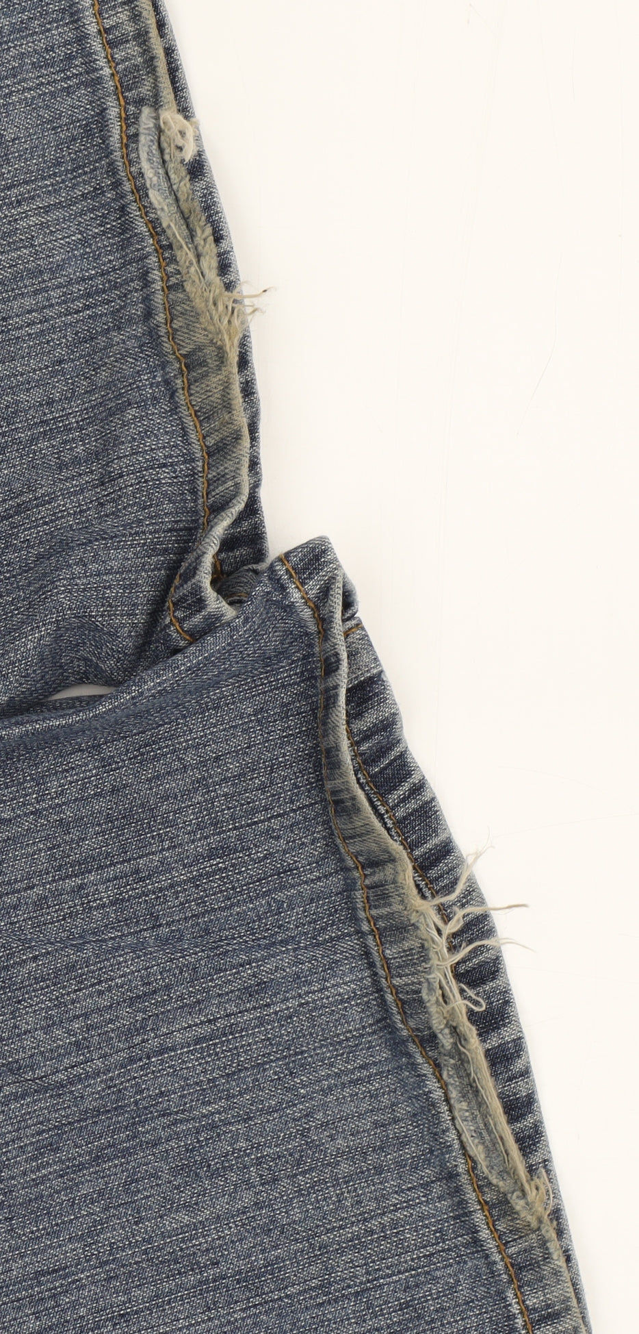 Levi Strauss Women's Blue Flared Jeans Size 8