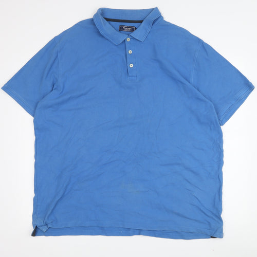 Maine New England Men's Blue XL Polo Shirt