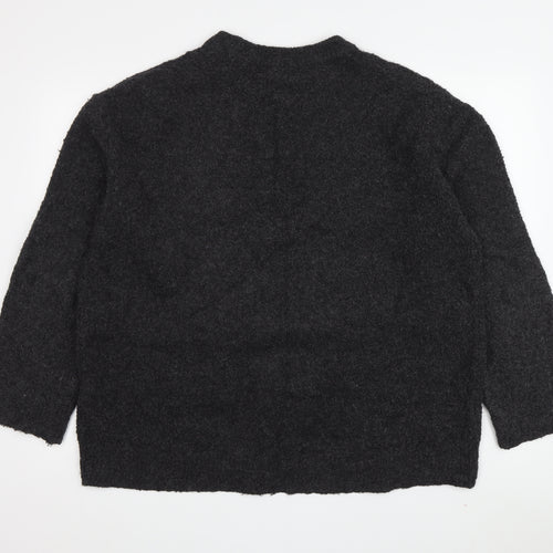 New Look Women's Black Pullover Jumper - Medium Size