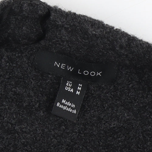 New Look Women's Black Pullover Jumper - Medium Size