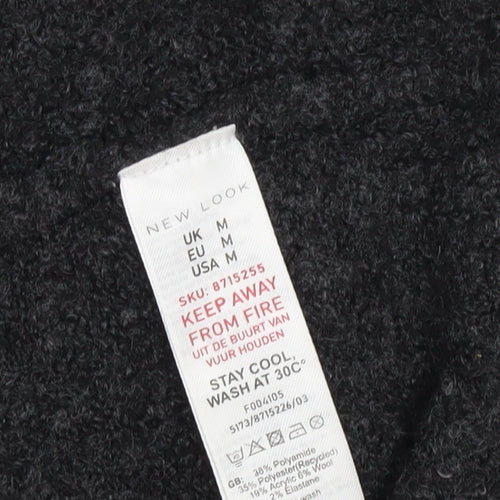 New Look Women's Black Pullover Jumper - Medium Size