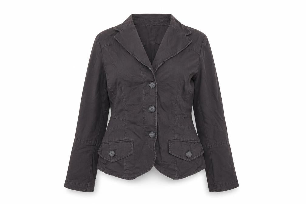 Front view of Marks & Spencer Women's Black Blazer, size 16