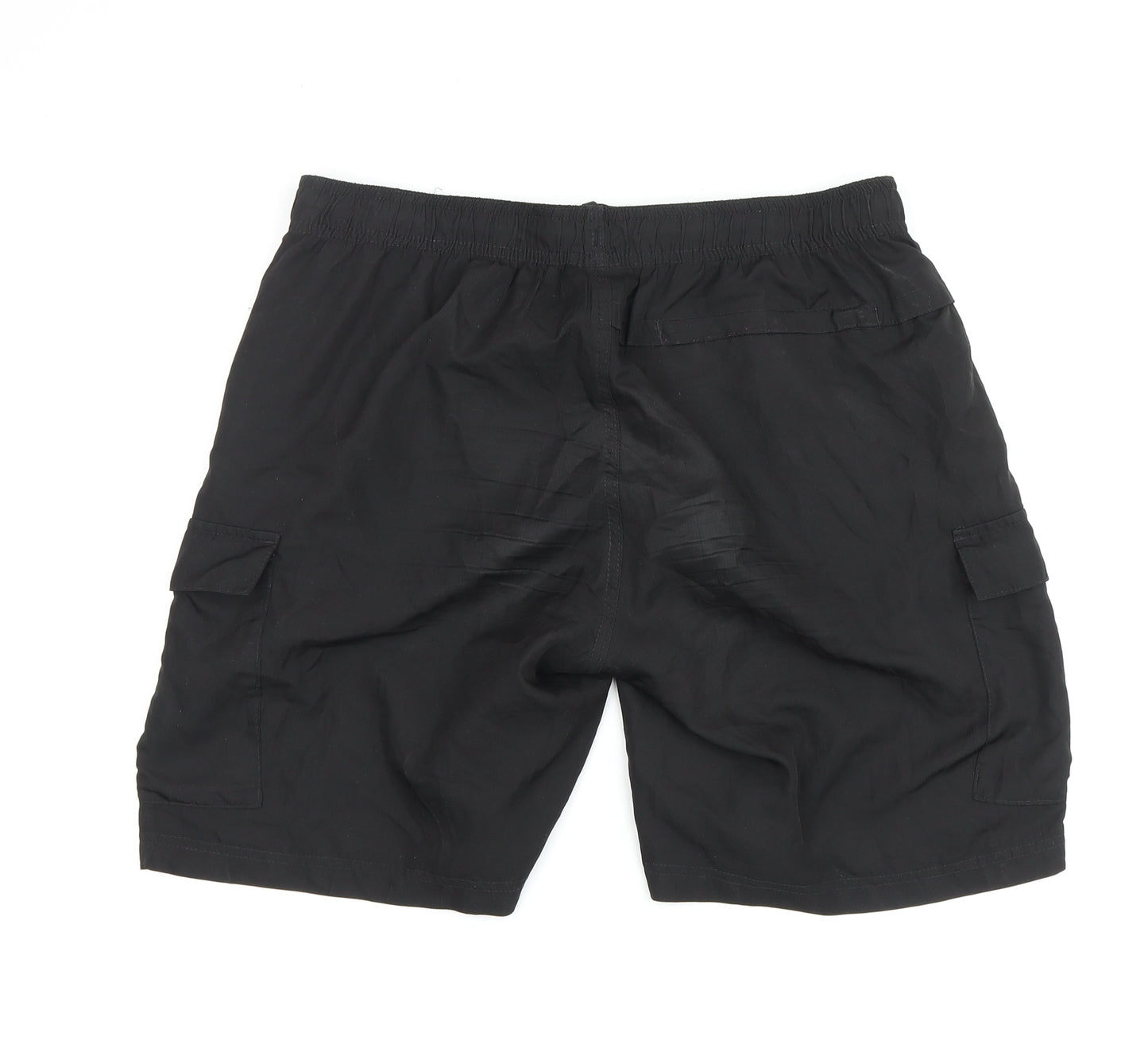 Lonsdale Men's Black Athletic Shorts L