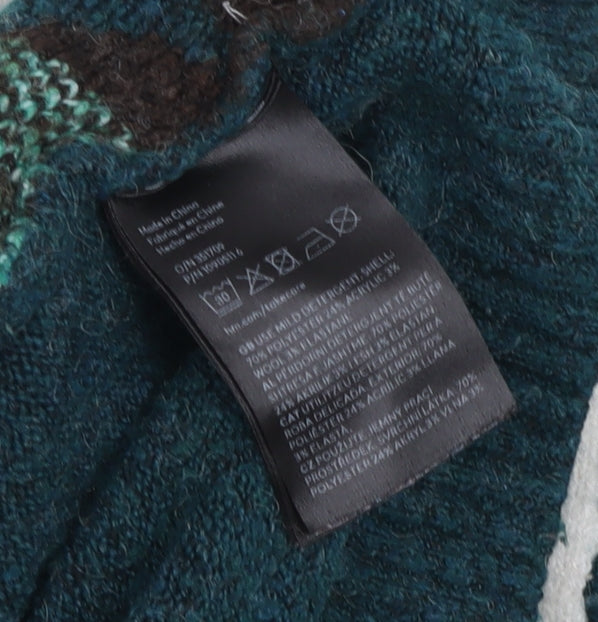 H&M Multicoloured Kids Pullover Jumper, 11-12 Years, Nature Theme