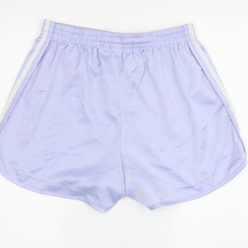 Adidas Women's Purple Athletic Shorts M