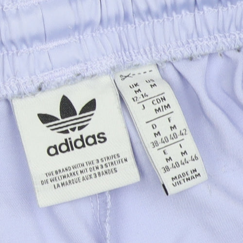 Adidas Women's Purple Athletic Shorts M