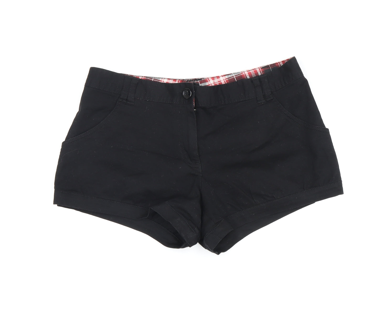 Divided Women's Black Shorts, Size 12, Casual Cotton