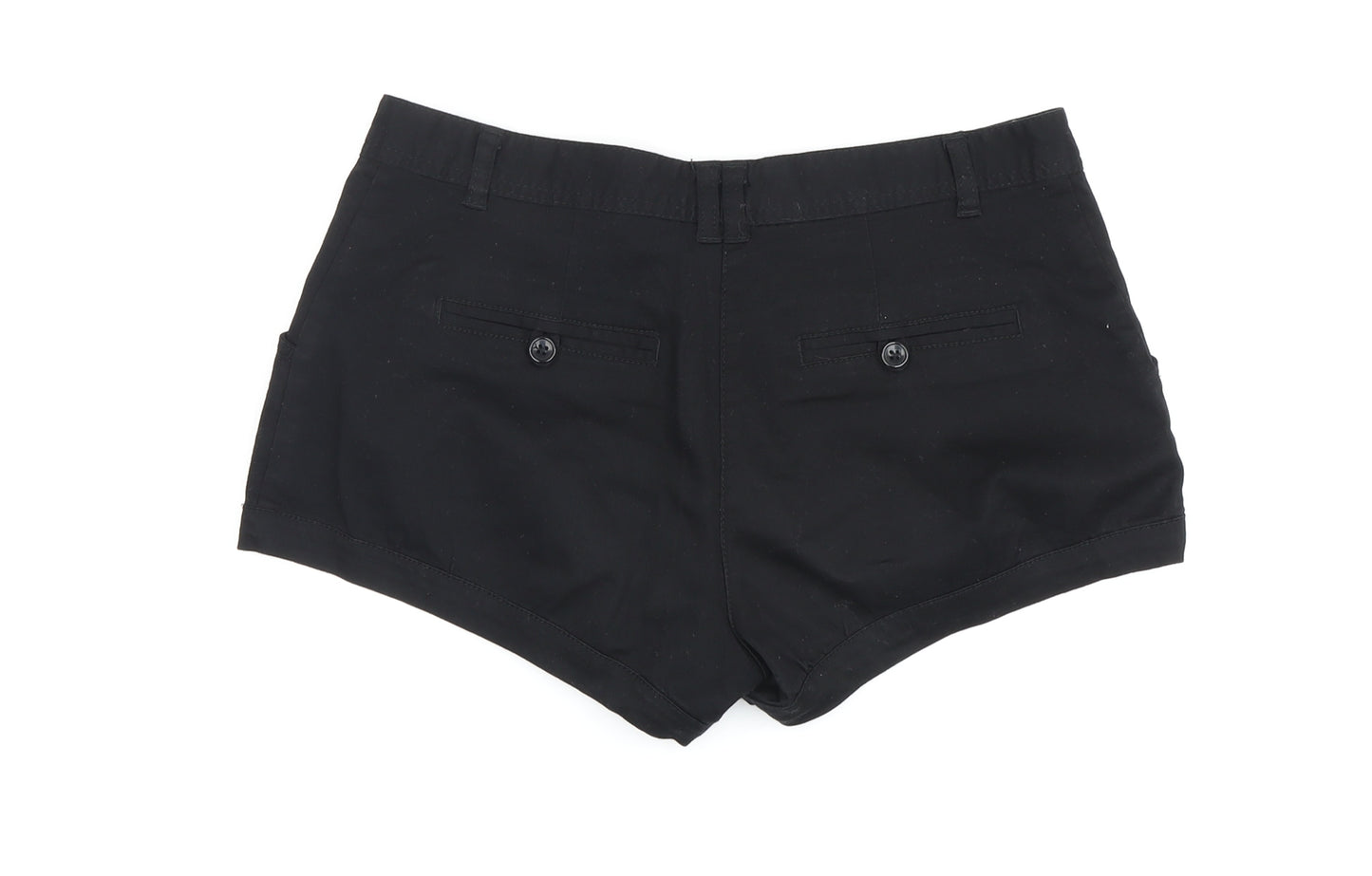 Divided Women's Black Shorts, Size 12, Casual Cotton