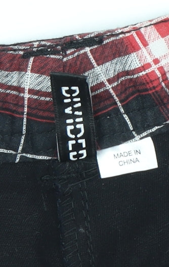 Divided Women's Black Shorts, Size 12, Casual Cotton