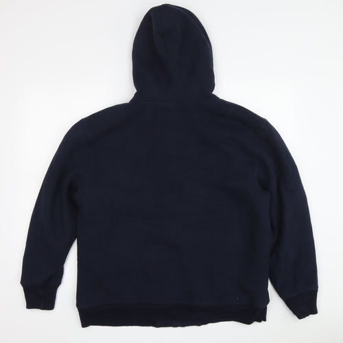 GAP Boys Blue Full Zip Hoodie XL Winter Warm