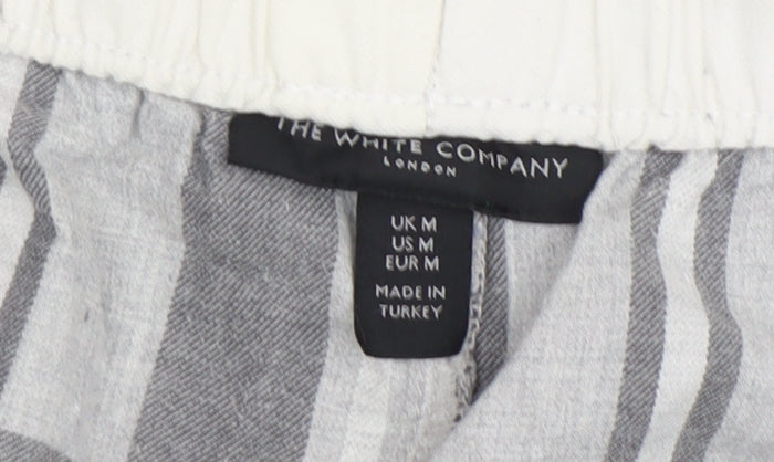The White Company Men's Grey Pyjama Pants M