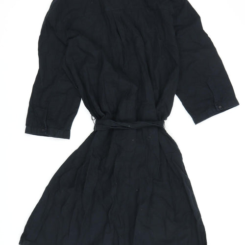 Esmara Women's Black Shirt Dress, Size 18, Casual with Belt