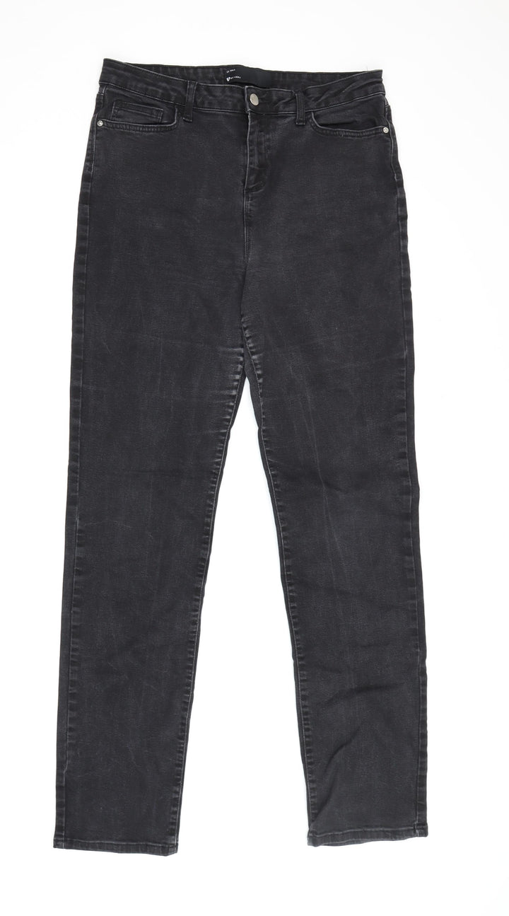 V by Very Women's Black Skinny Jeans Size 14 Tall