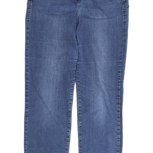 Next Women's Blue Slim Straight Jeans Size 14