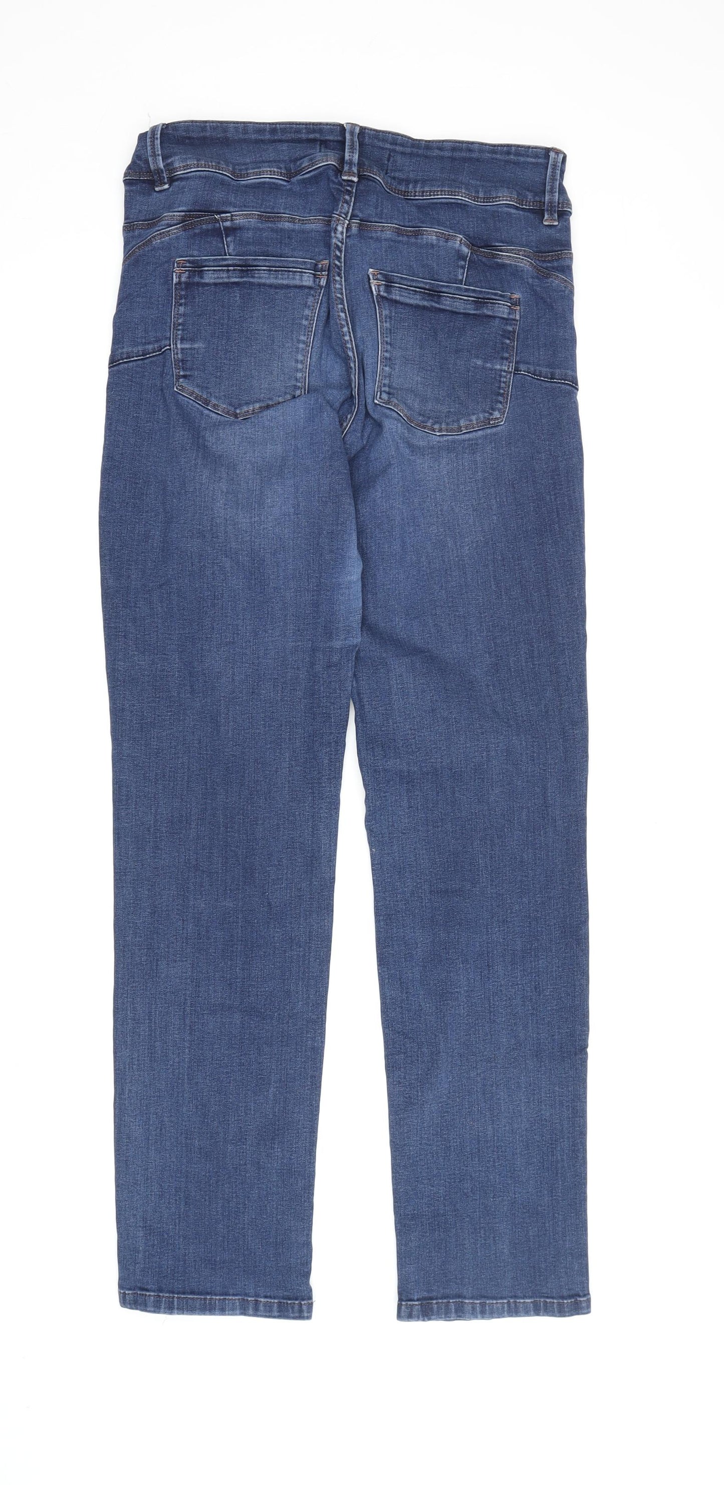 Next Women's Blue Slim Straight Jeans Size 14