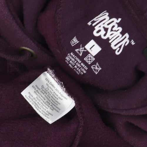 Longsands Alpine Co. Unisex Purple Hoodie L