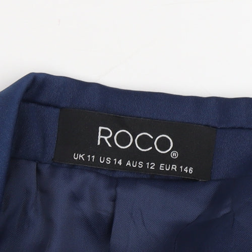 Roco Boys Blue Suit Jacket, Size 146, Formal Occasion