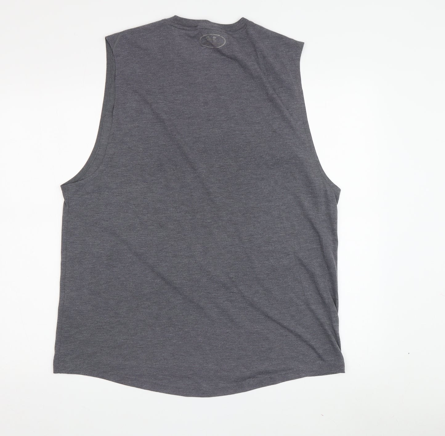 Under Armour Men's Grey Sleeveless T-Shirt L