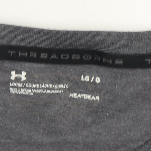 Under Armour Men's Grey Sleeveless T-Shirt L