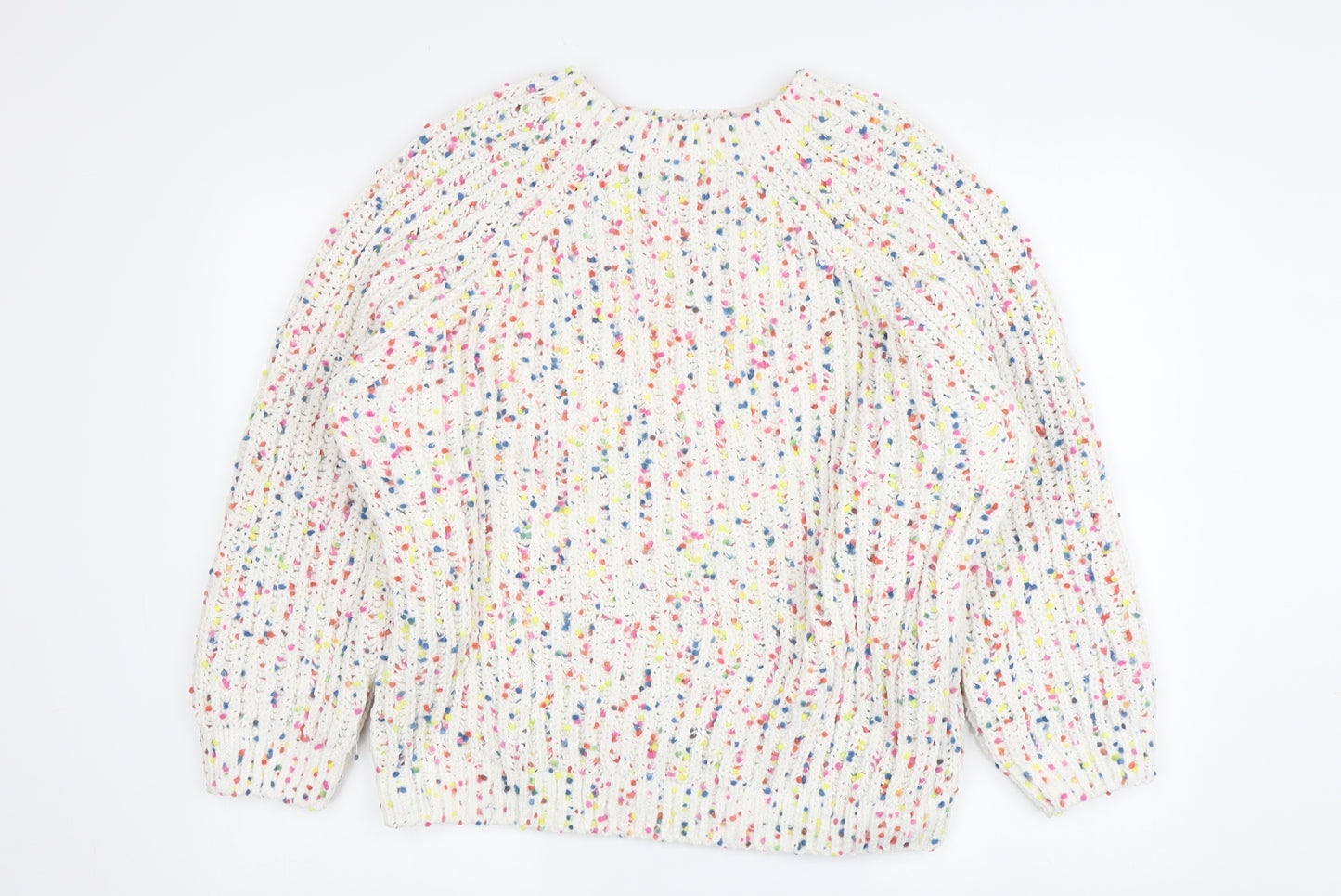 Cotton Traders Women's Multicoloured Plus Size Pullover Jumper