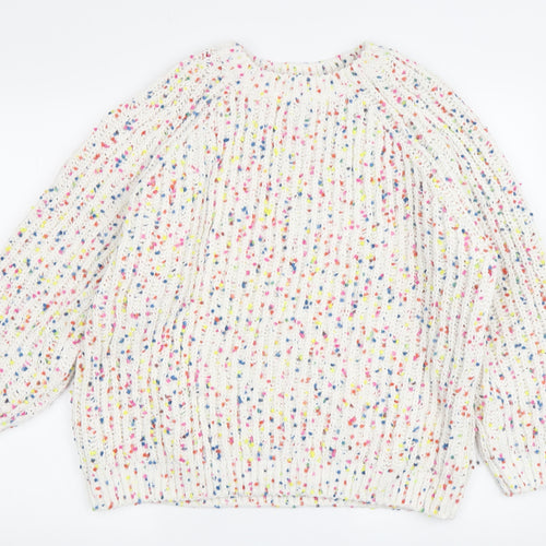 Cotton Traders Women's Multicoloured Plus Size Pullover Jumper