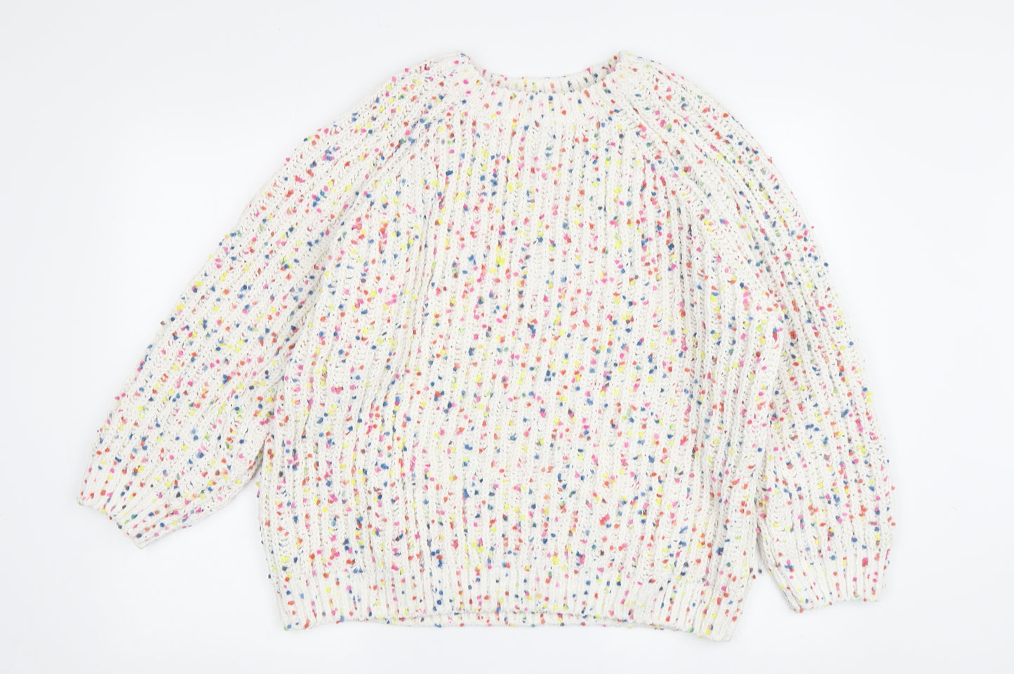 Cotton Traders Women's Multicoloured Plus Size Pullover Jumper