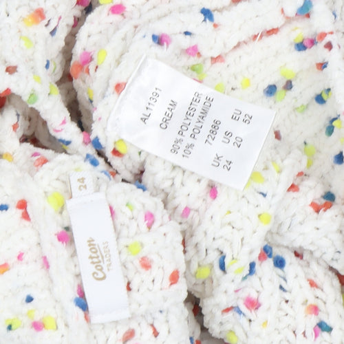Cotton Traders Women's Multicoloured Plus Size Pullover Jumper