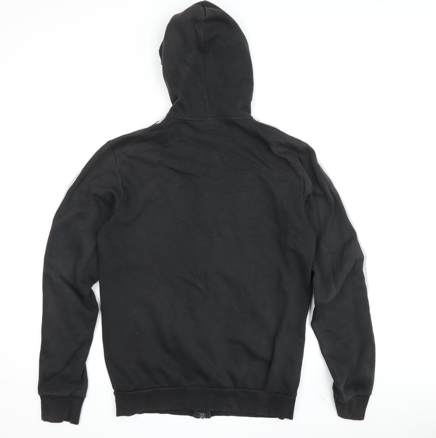 Adidas Unisex Black Full Zip Hoodie S