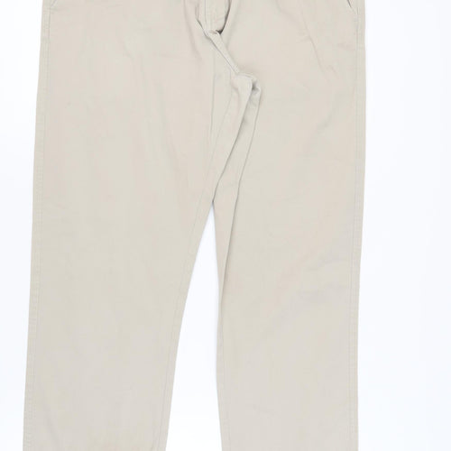 MAINE New England Men's Beige Chino Trousers 38S