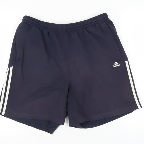 Adidas Men's Blue XL Athletic Shorts