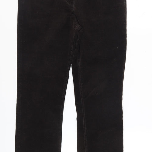 Marks and Spencer Women's Black Cord Trousers Size 12