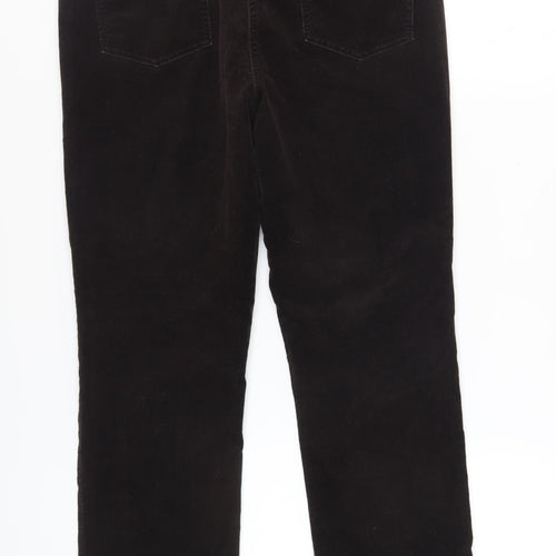 Marks and Spencer Women's Black Cord Trousers Size 12
