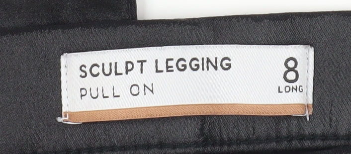 Next Women's Black Tall Sculpt Leggings Size 8L