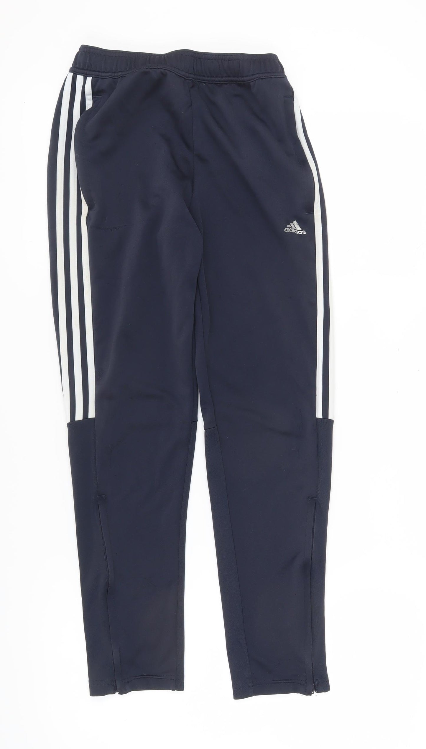 Adidas Boys Black Track Pants 13-14 Yrs Sportswear
