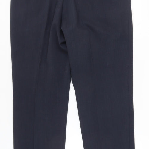 Marks and Spencer Men's Blue Dress Pants, Size M, 36W