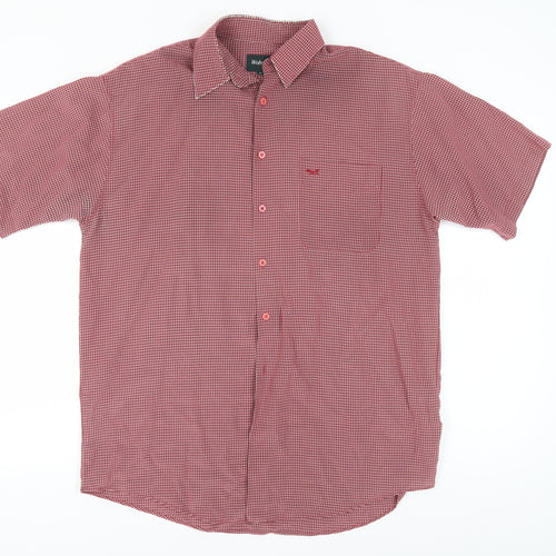 Wolsey Men's Red Check Casual Shirt L