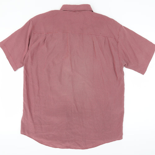 Wolsey Men's Red Check Casual Shirt L