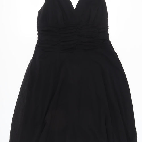 Evans Women's Black A-Line Dress, Size 22, Party Ready