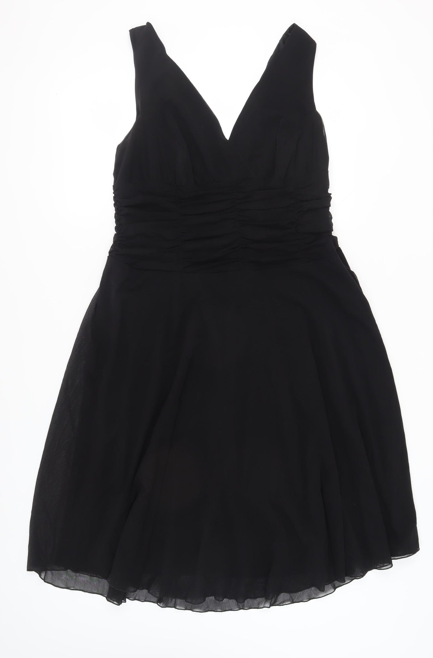 Evans Women's Black A-Line Dress, Size 22, Party Ready
