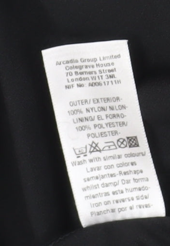 Evans Women's Black A-Line Dress, Size 22, Party Ready