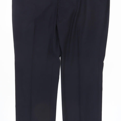 Burton Menswear Black Dress Pants, Size 44R, Tailored Fit