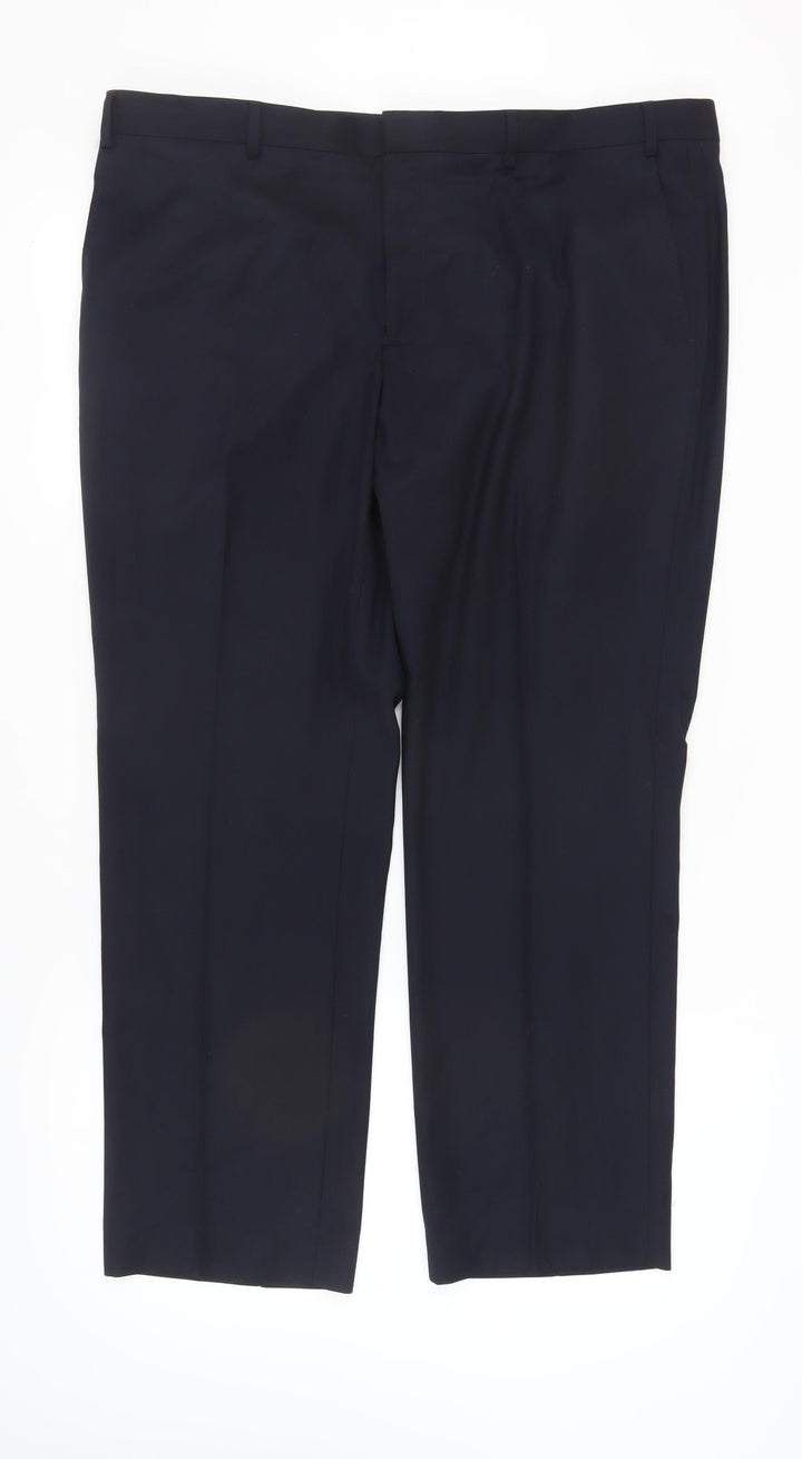 Burton Menswear Black Dress Pants, Size 44R, Tailored Fit