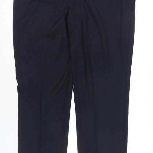 Burton Menswear Black Dress Pants, Size 44R, Tailored Fit
